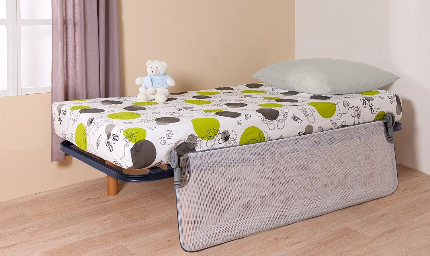 Защитный барьер S 24530010 на металлическом каркасе для детской кроватки  